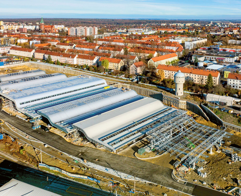 Największą realizowaną inwestycją jest budowa Centrum Przesiadkowego (Fot. R. Neumann/UM Gliwice)