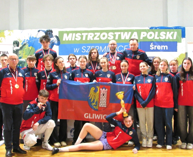 Reprezentanci Piasta Gliwice na krajowych czempionacie wywalczyli aż trzy tytuły mistrzowskie na cztery możliwe.